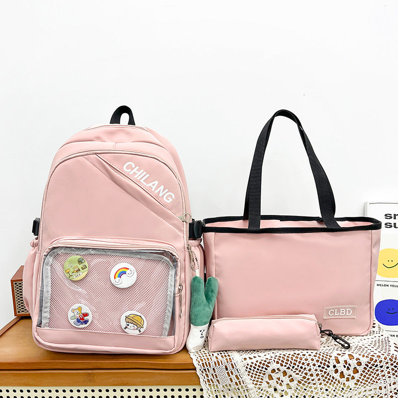 Stylish Multi-Pocket Backpack Set