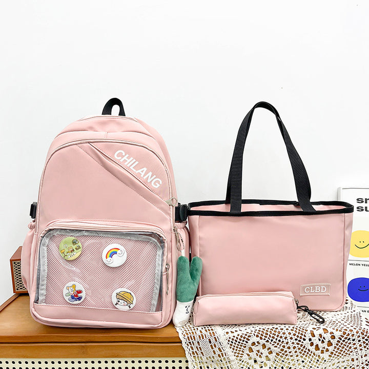 Stylish Multi-Pocket Backpack Set