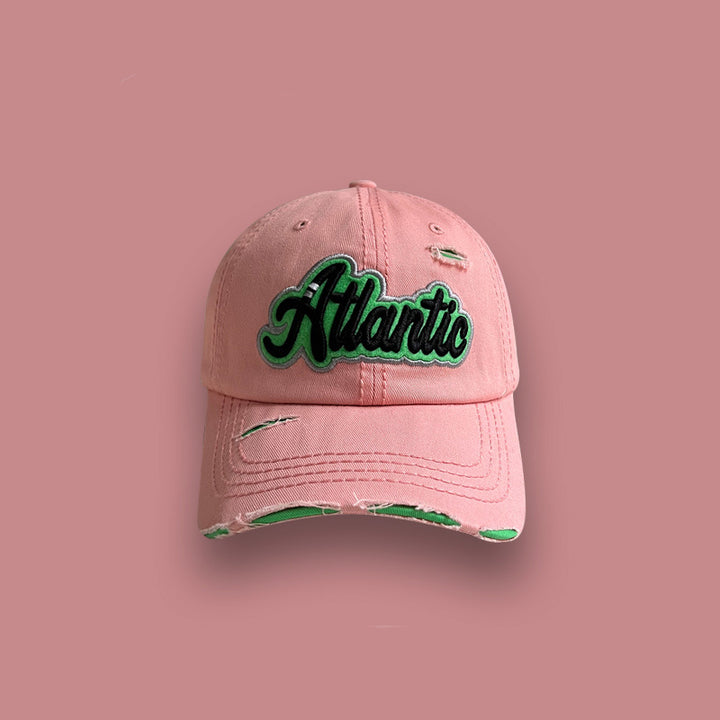Vintage Distressed Cotton Baseball Cap