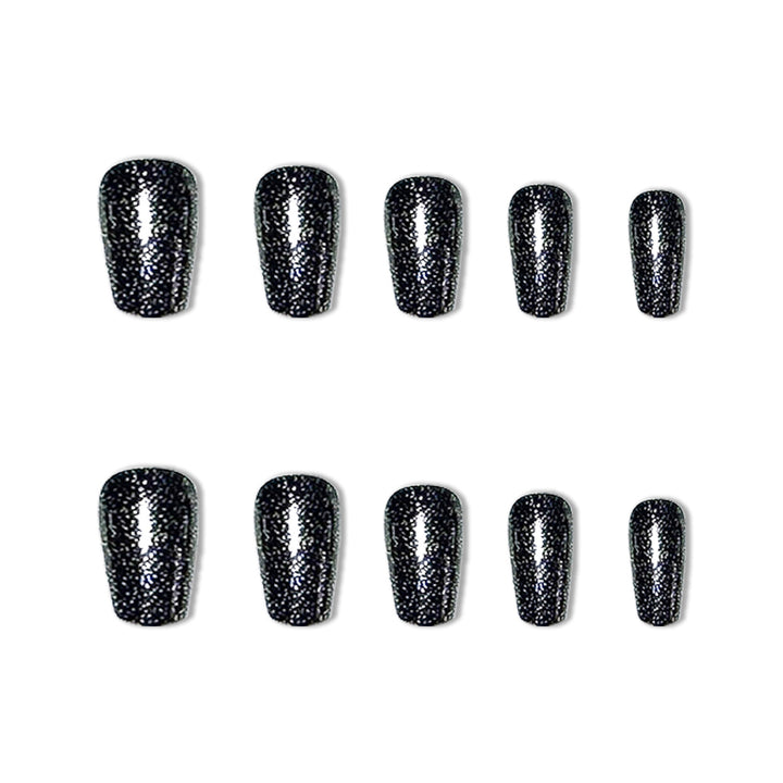 Premium Glittery Long Stiletto Nail Extensions Bowlift