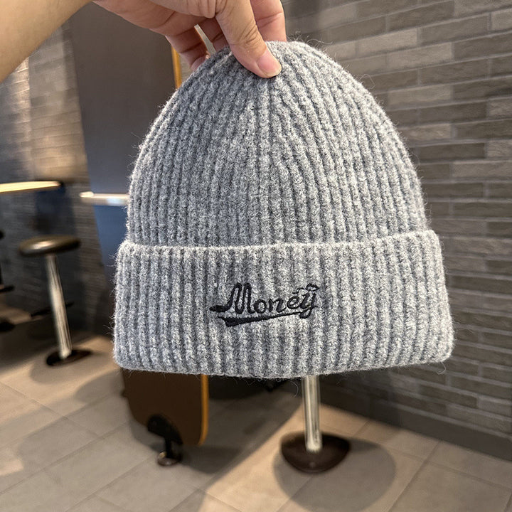 Ribbed Knit Beanie Hat