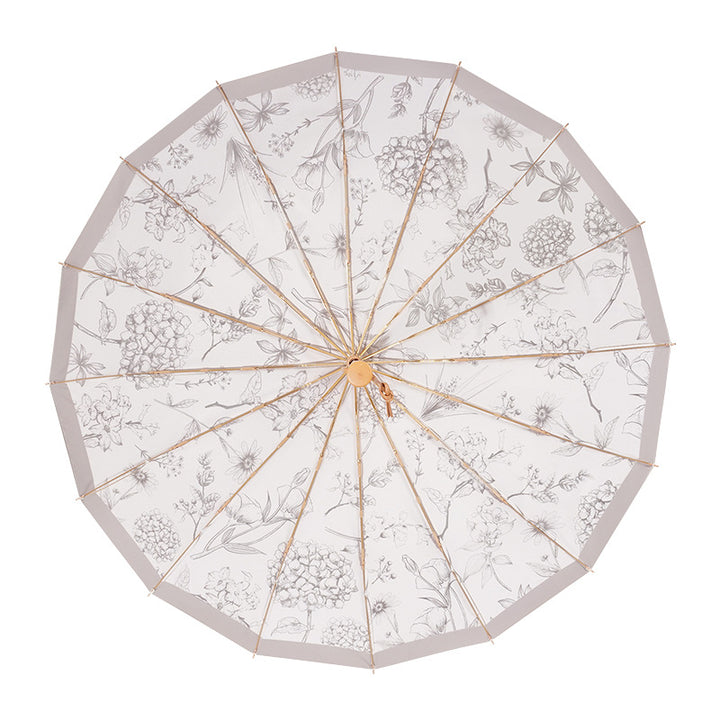 Women's decorative sunshade with playful animal design Bowlift