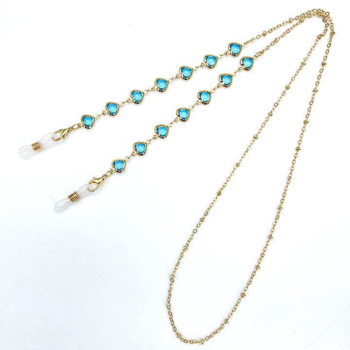 Star-Embellished Eyewear Retainer Chain Bowlift