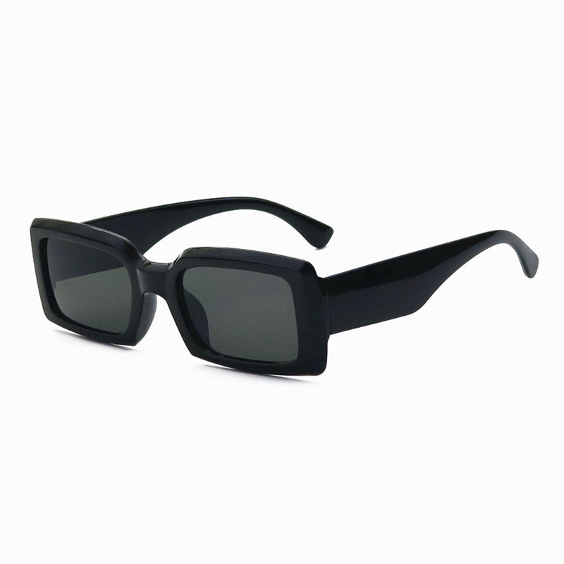 Contemporary Matte Square Sunglasses Bowlift