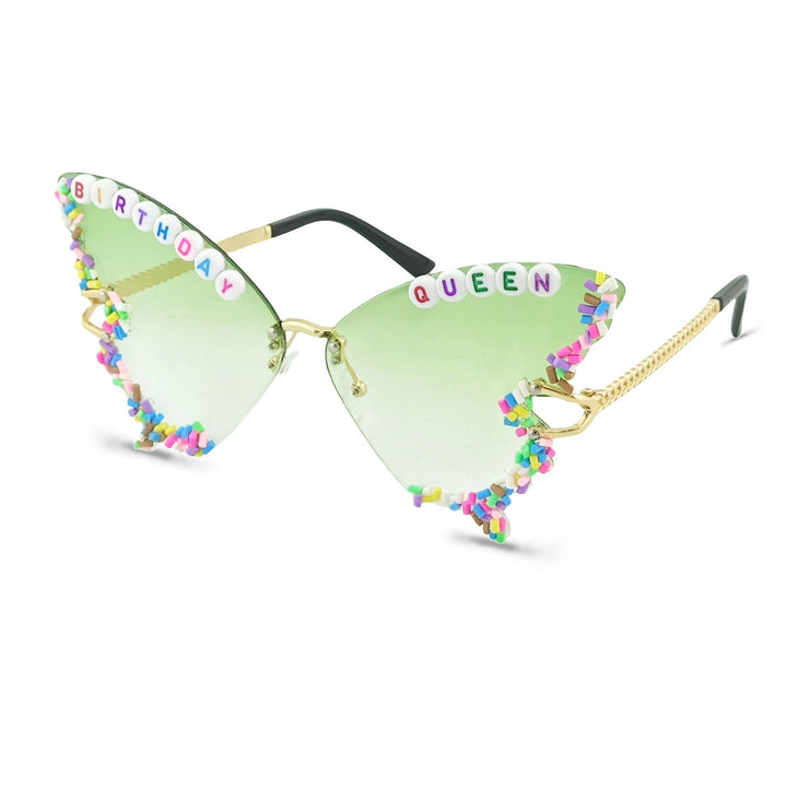Women's Exclusive Party Sunglasses with Individual Inscription Bowlift
