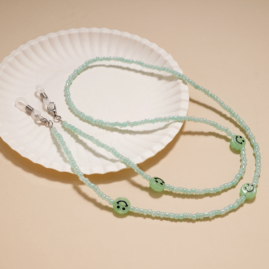 Playful Beaded Eyewear Chain Bowlift