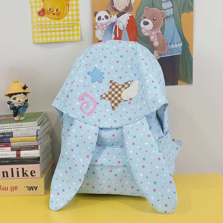Cute Bunny-Ear Decorative Backpack Bowlift