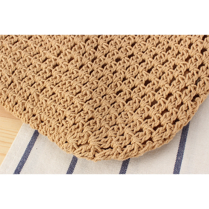 Trendy Crochet Shoulder Bag Bowlift