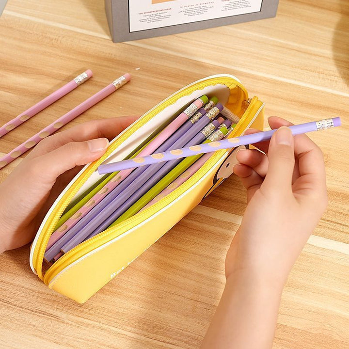 Quirky Duck-Themed Pencil Case Bowlift