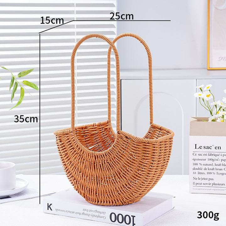 Stylish Woven Storage Basket Bowlift
