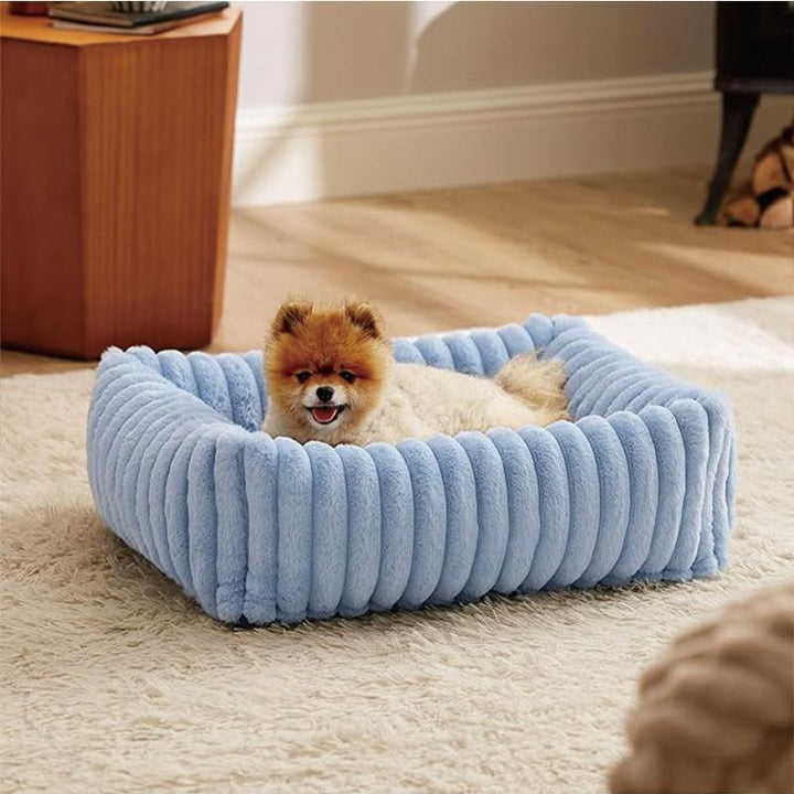 Cozy Plush Dog Bed