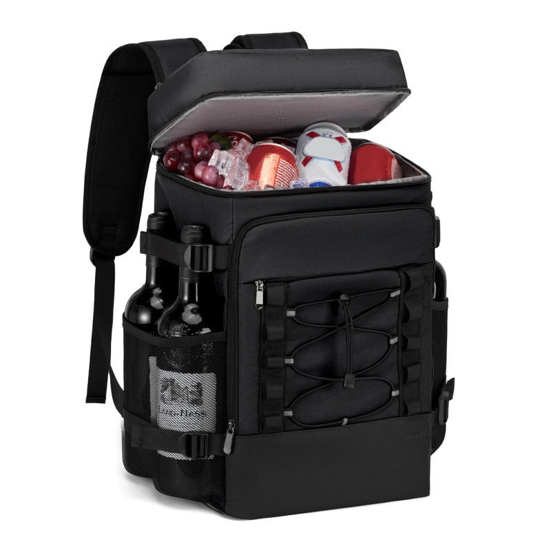 Cooler Backpack with Insulated Interior Compartment and Additional Exterior Pockets Bowlift