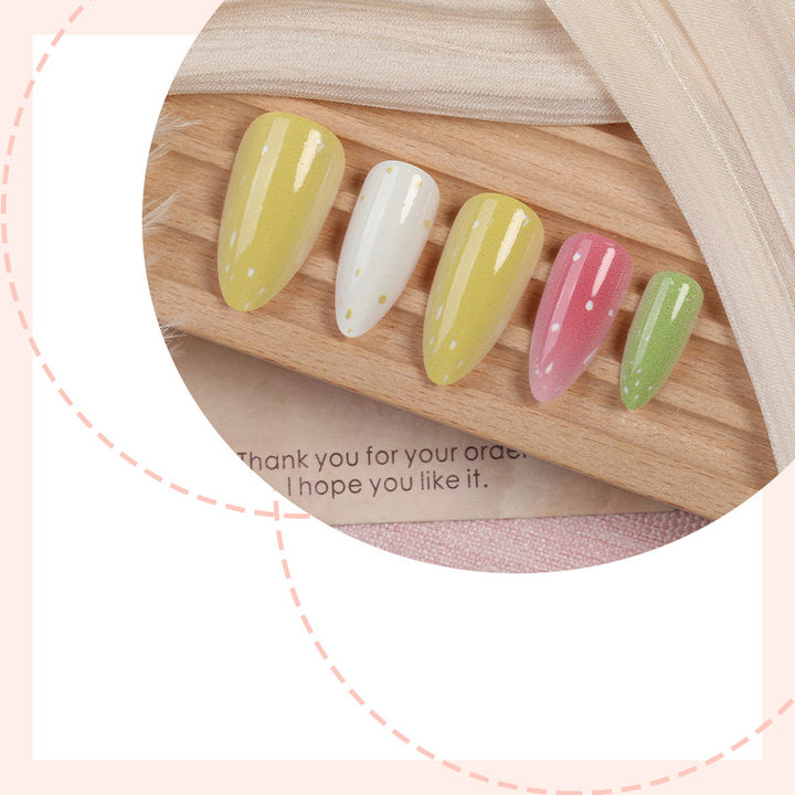 Nail art set with glitter and creative designs Bowlift