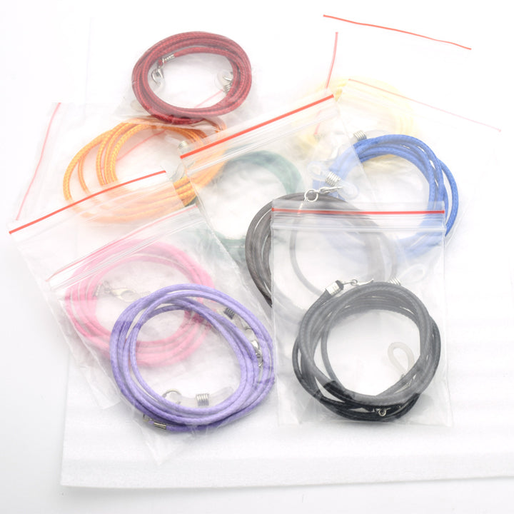 Braided Leather Eyewear Holder Bowlift