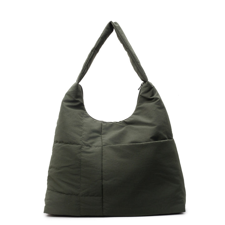 Cozy Quilted Shoulder Bag Bowlift