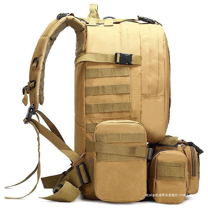 Tactical Backpack With Versatile Storage Space And Modular Pockets Bowlift