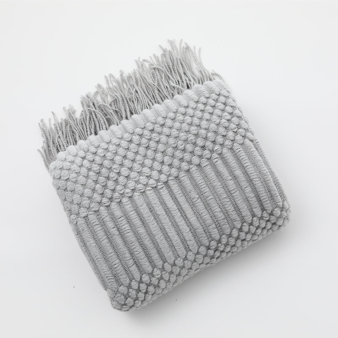 Cozy Textured Throw Blanket