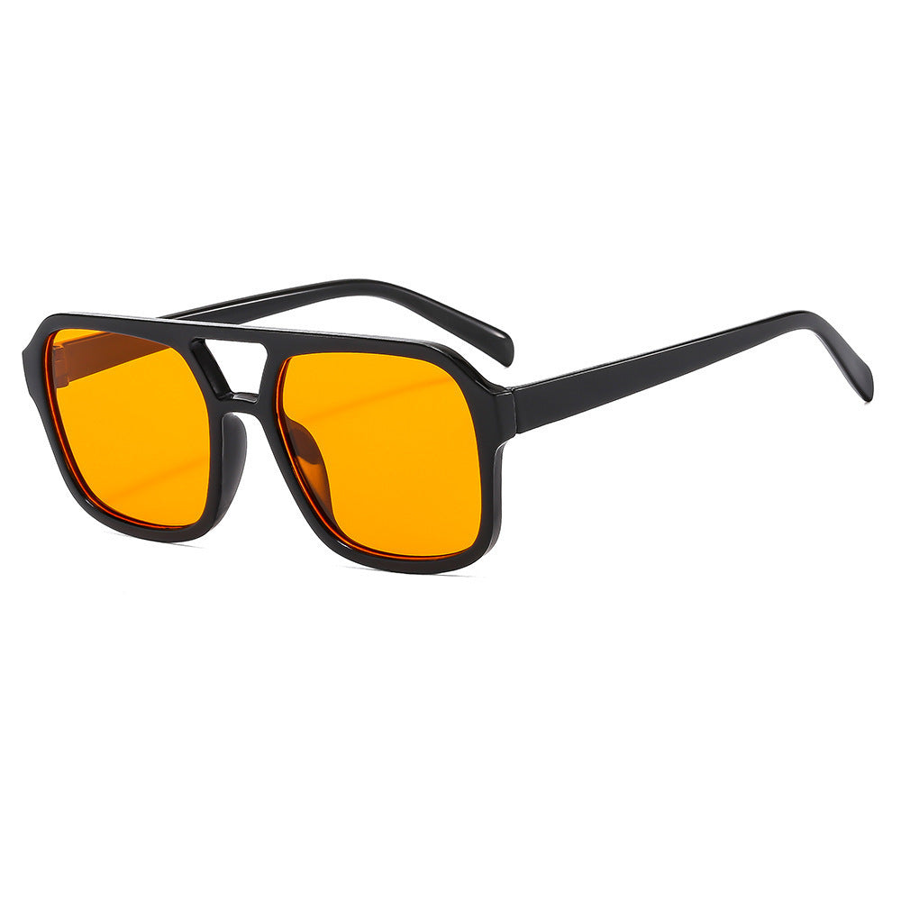 Wide Square Frame Sunglasses Bowlift