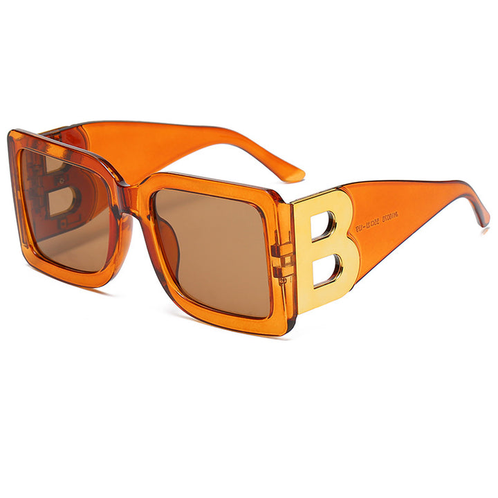 Women Oversized Sunglasses with Decorative Frame Bowlift