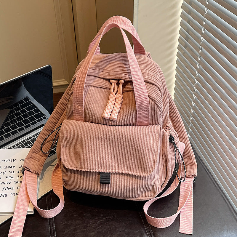 Corduroy Utility Backpack Bowlift