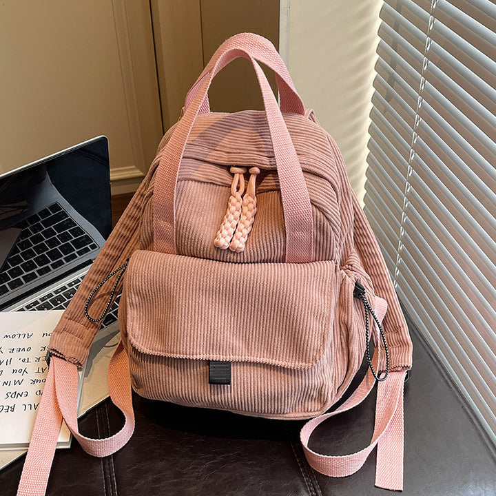 Corduroy Utility Backpack Bowlift