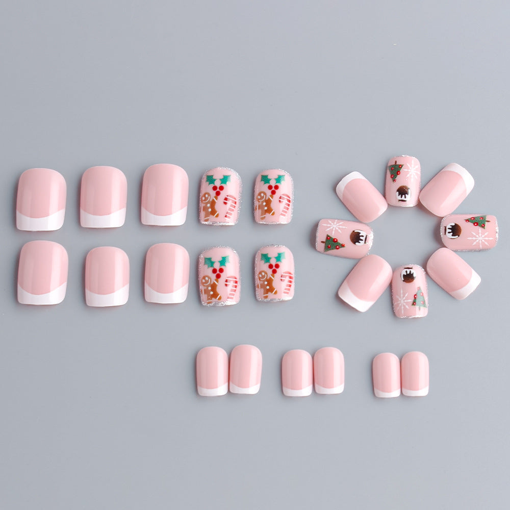 Decorative Holiday-Themed Nail Art Set Bowlift