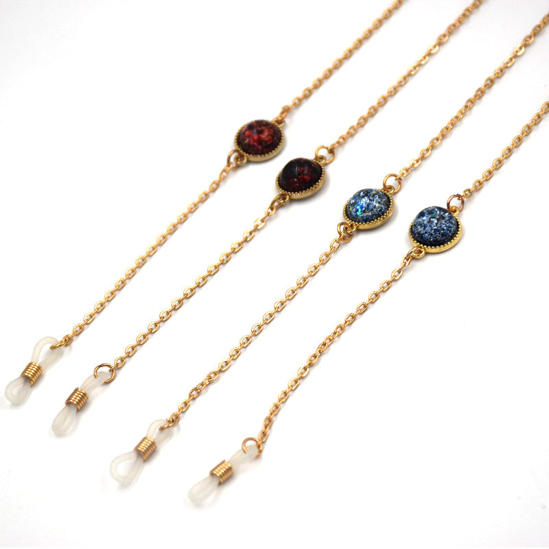 Dazzling Crystal Eyewear Chain Bowlift