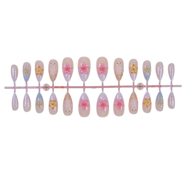 Decorative Artisan Press-On Nails Bowlift