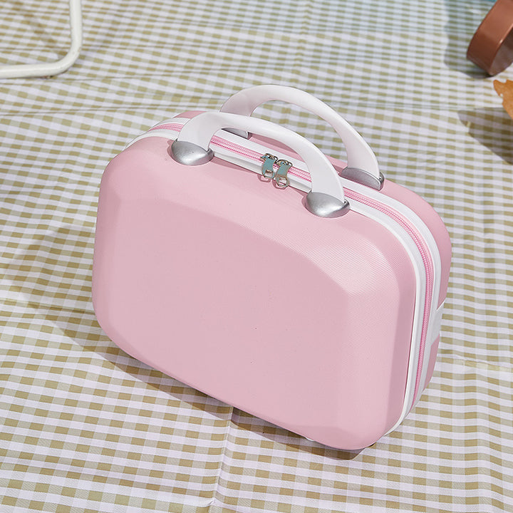 hard-shell cosmetic travel vanity case with dual top handles Bowlift