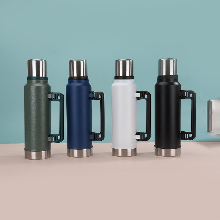 Unisex Insulated Drinking Bottle with Handle Bowlift