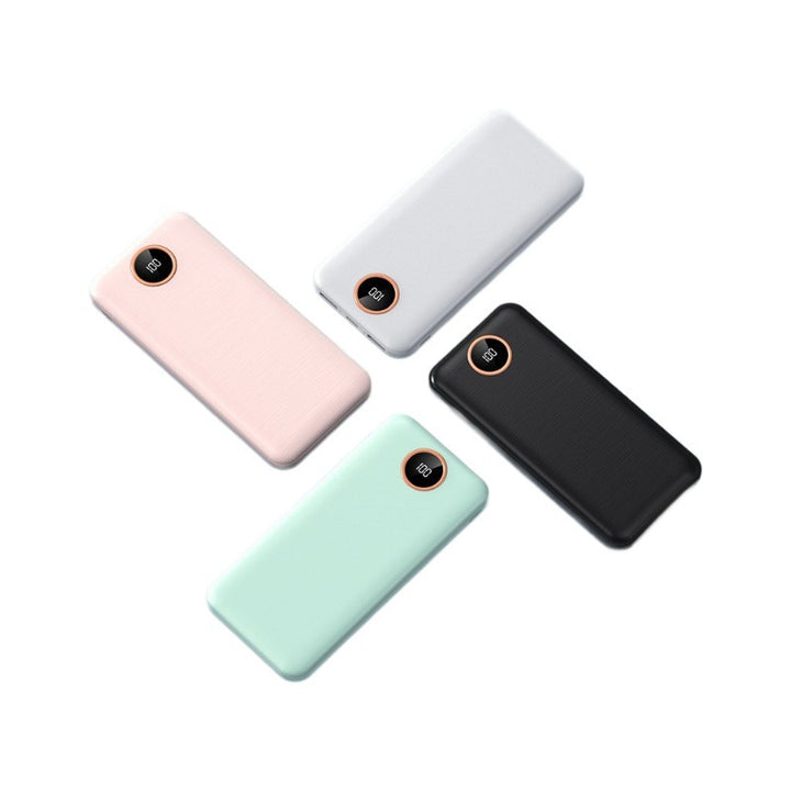 Portable power bank with intelligent fast charging and digital display Bowlift