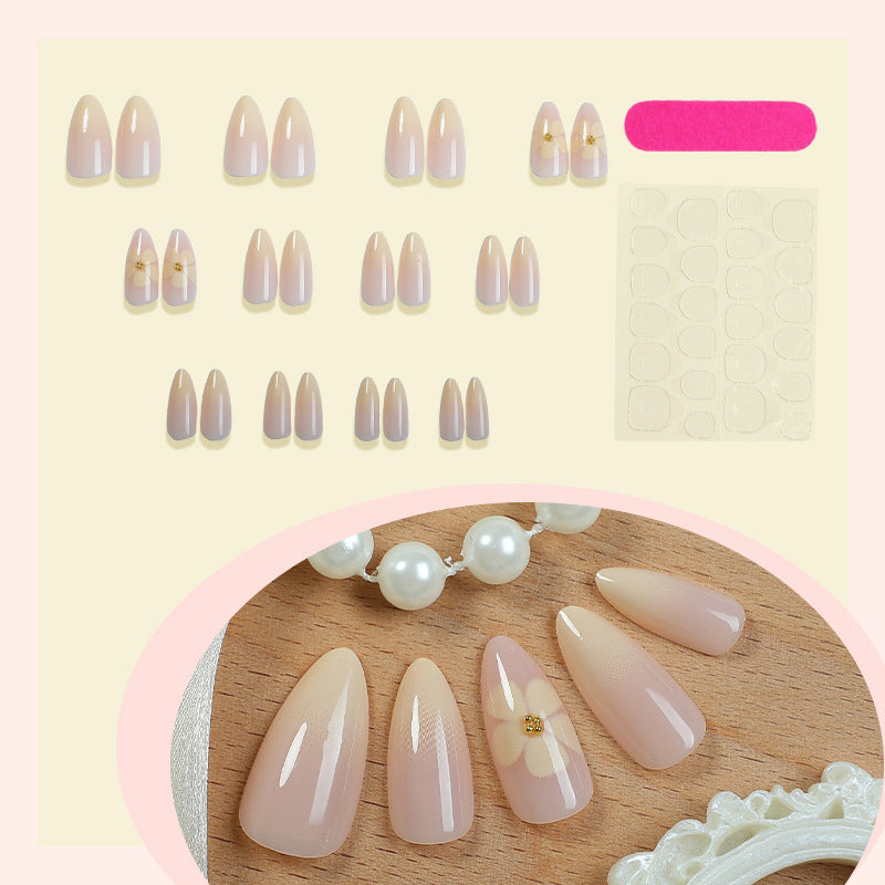 Floral Press-On Nail Kit Bowlift