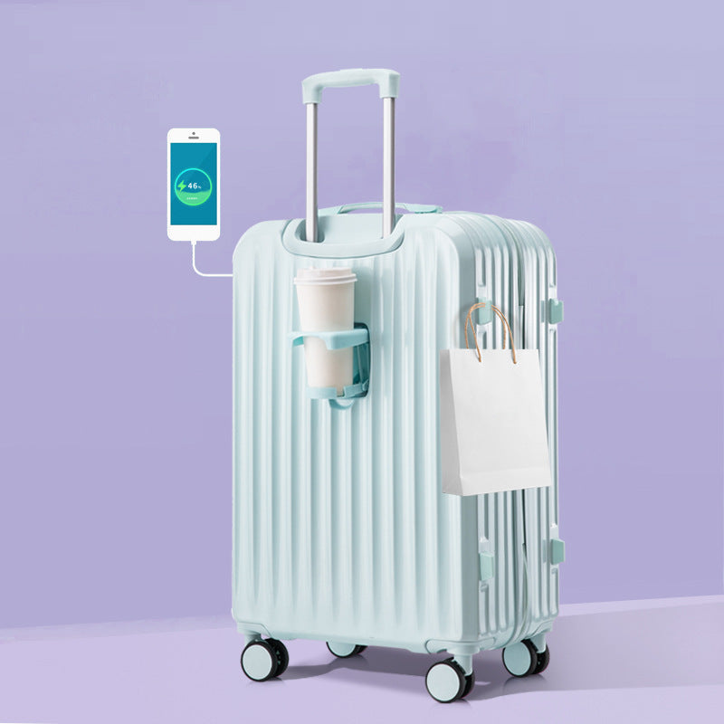 Smart Multi-Function Travel Suitcase Bowlift