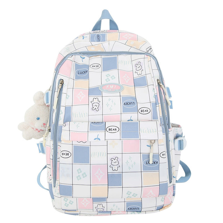 Cute Animal-Themed School Backpack Bowlift