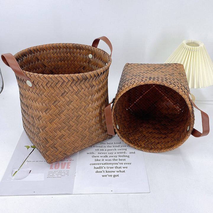Home Storage Woven Basket Bowlift