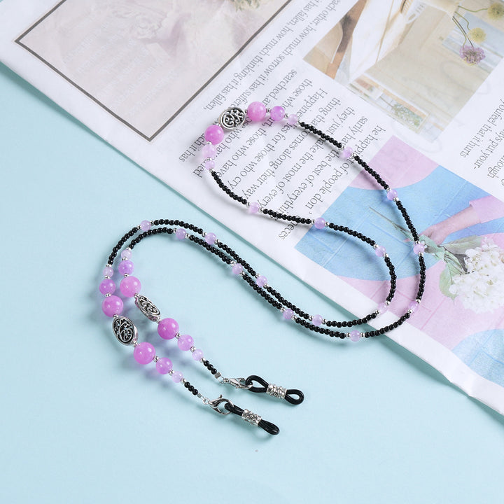 Beaded Eyewear Retainer Bowlift