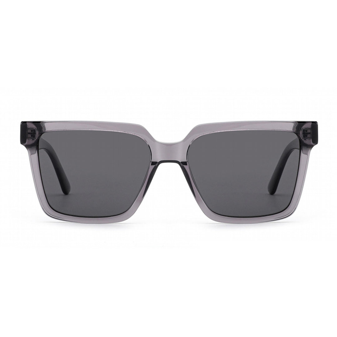 Women square sunglasses with modern plastic frame and UV protection Bowlift