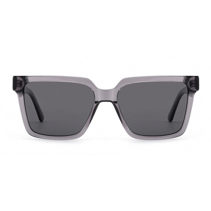 Women square sunglasses with modern plastic frame and UV protection Bowlift