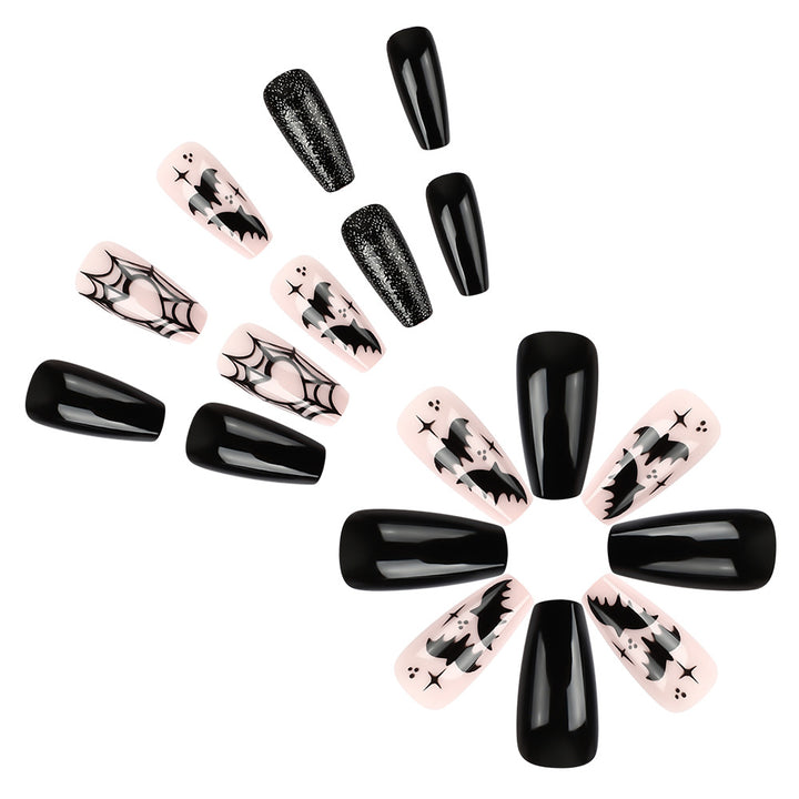 Halloween-Themed Glitter Gel Nail Art Set Bowlift