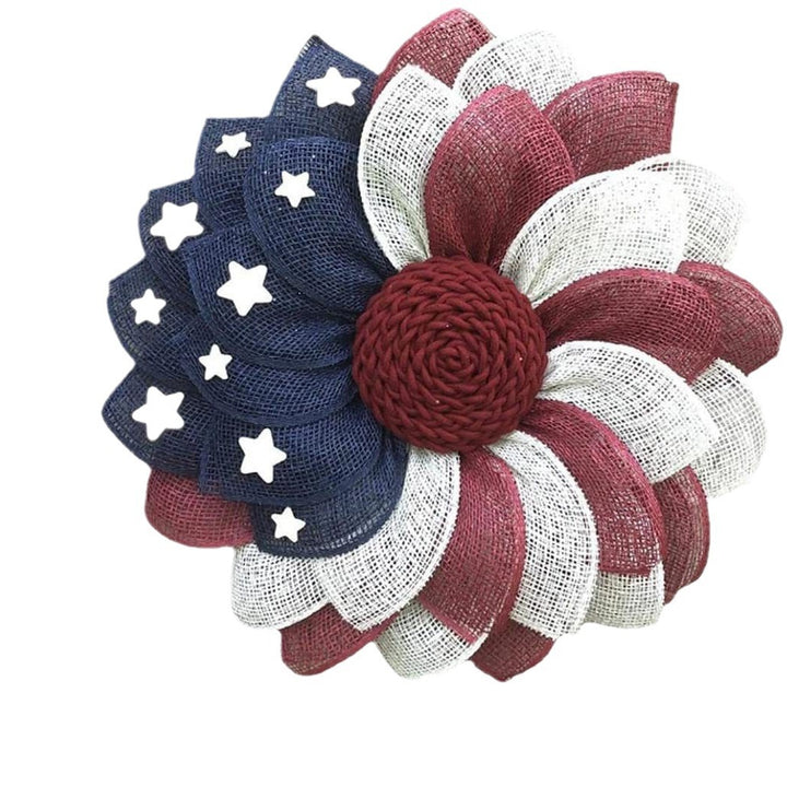 Women's multi-layered fabric flower hairpin with hidden metal clip Bowlift