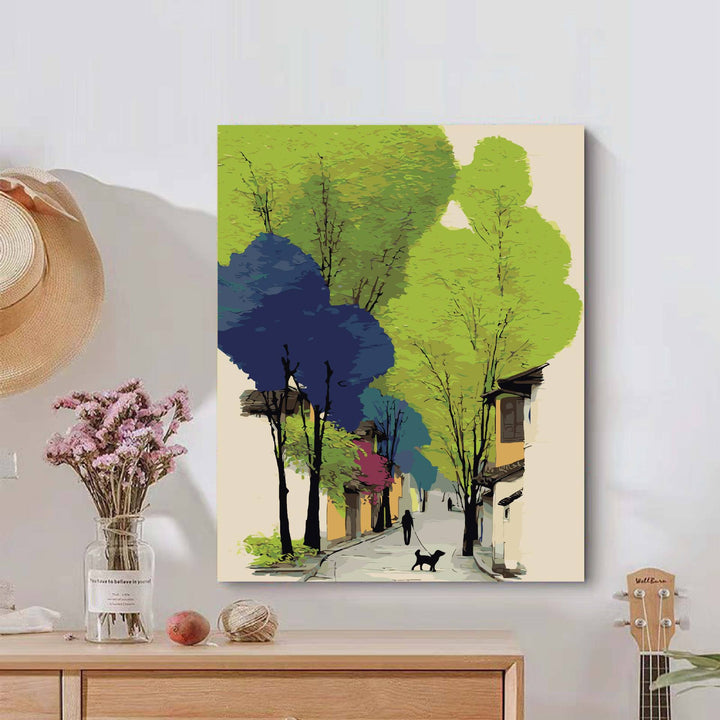 Nature-Inspired Serene Landscape Canvas Art Bowlift