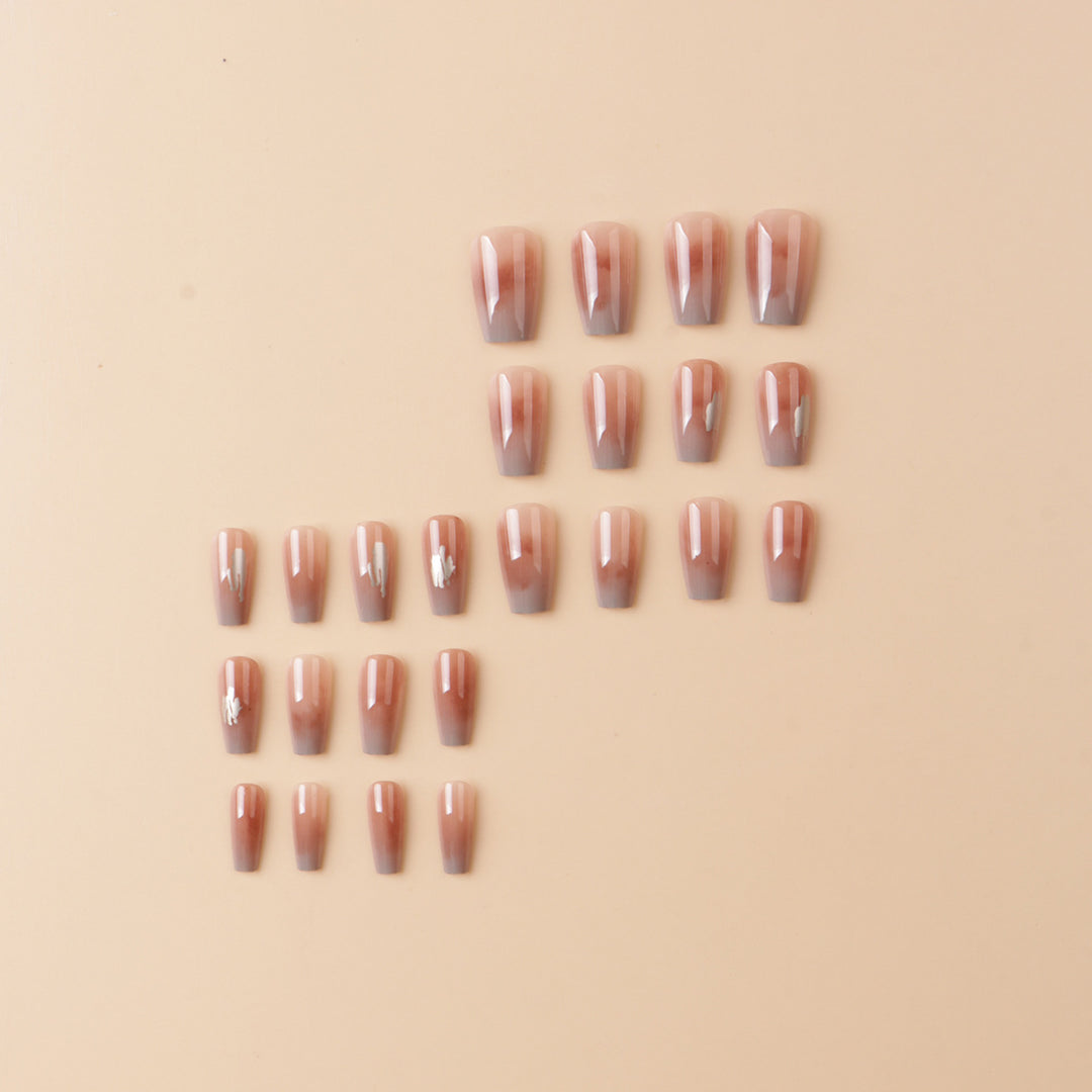 Elegant Glossy Press-On Nail Tips Bowlift