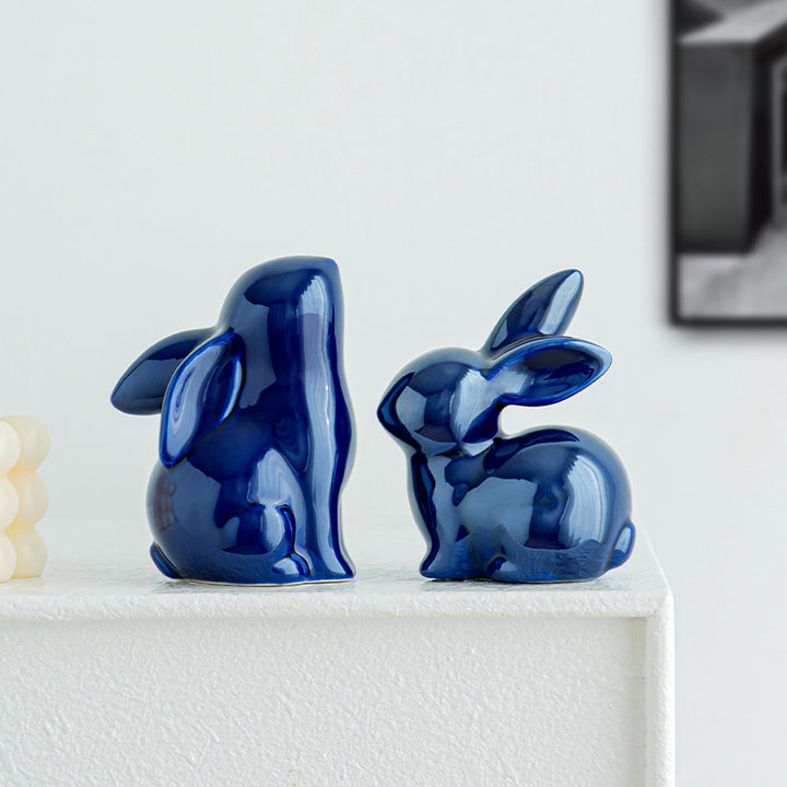 Artistic Ceramic Hare Bowlift