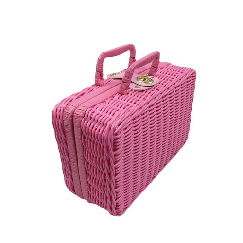 Handcrafted Storage Wicker Box Bowlift