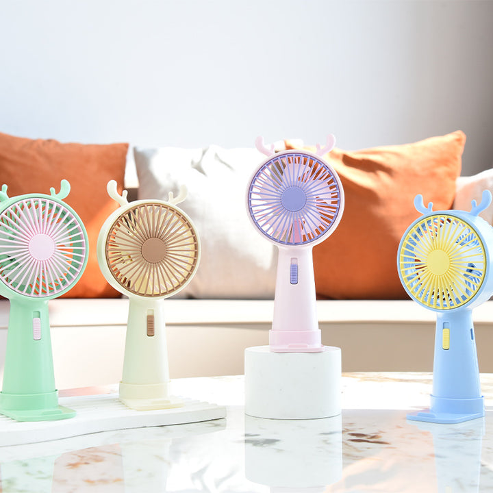 Cute Portable Handheld Fan Bowlift