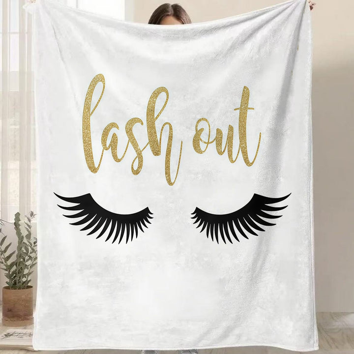 Artistic Patterned Throw Blanket