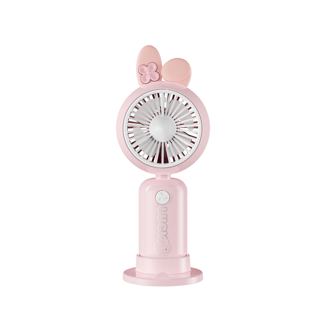 Women's Portable Hand Fan with Cute Rabbit Design Bowlift