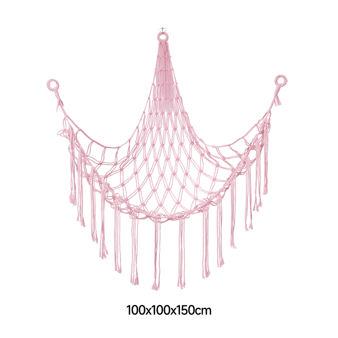 Macramé Hammock Hanging Storage