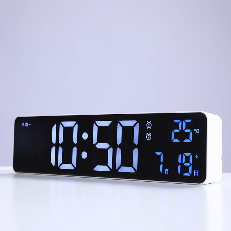 Digital alarm clock with temperature and date display Bowlift