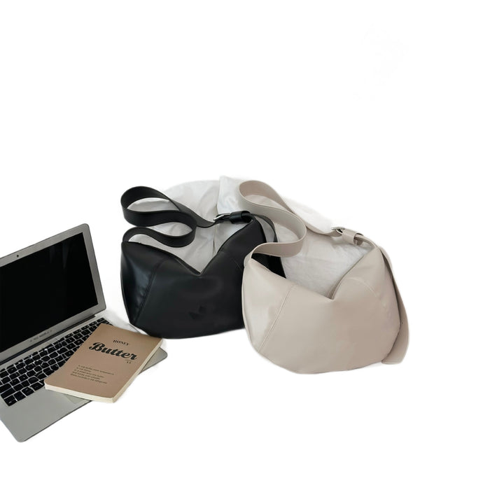 Elegant shoulder bag with multifunctional compartments Bowlift